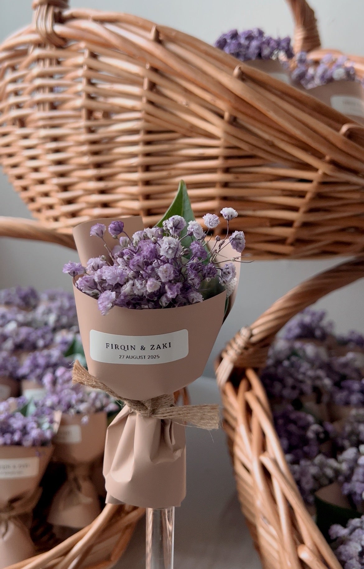 Mini Bouquet Bunga Rampai